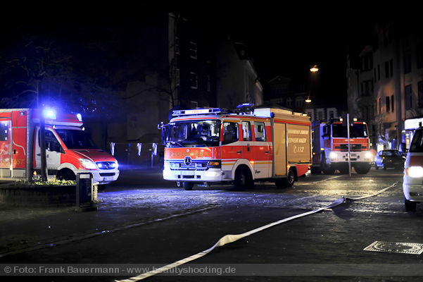 Feuer in Hagen Haspe Tchibo Filiale Voerder Strasse