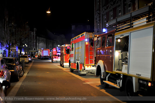 Feuer in Hagen Haspe Tchibo Filiale Voerder Strasse